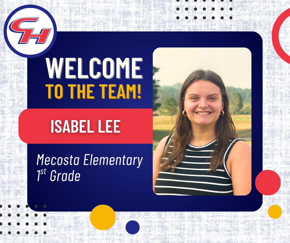Welcome Isabel Lee