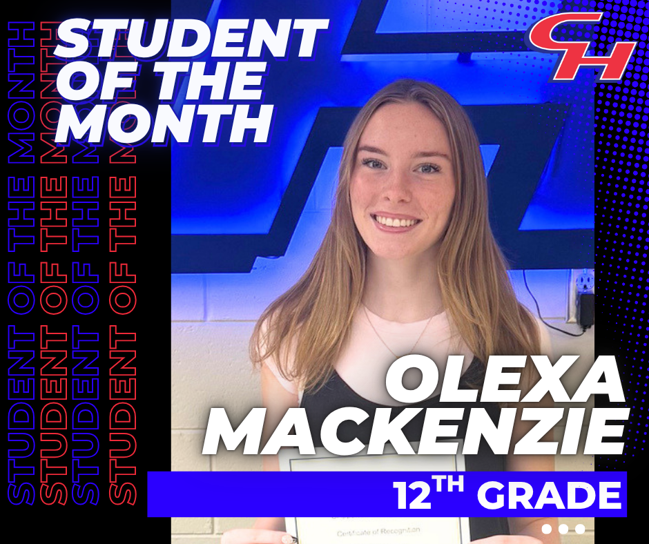Student of the Month: Olexa MacKenzie
