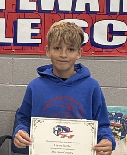 Middle School Athlete of the Week