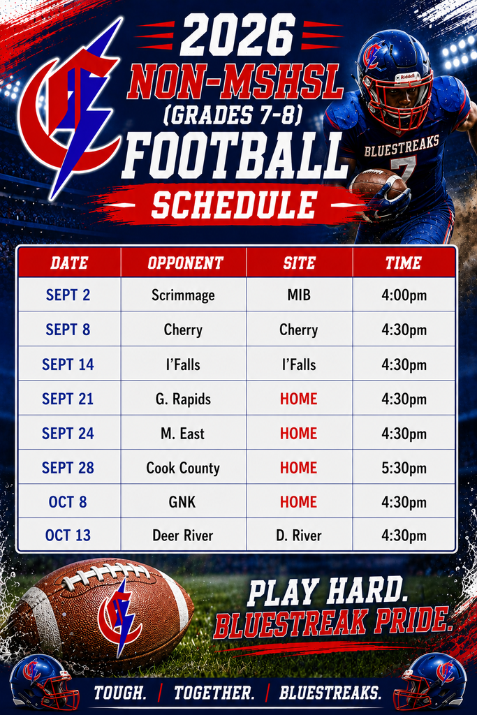 fall schedules 2026