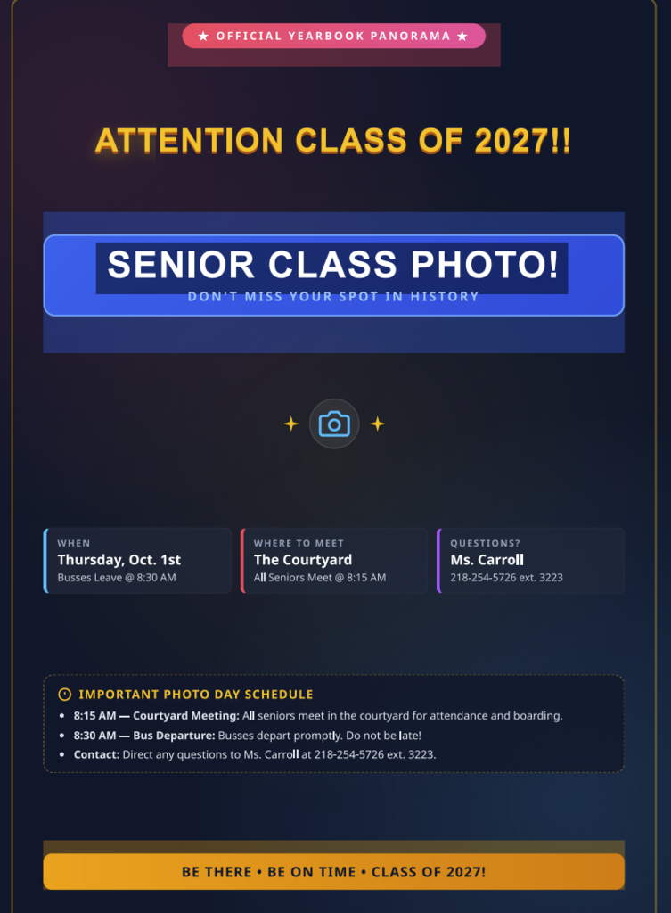 Yearbook senior photo