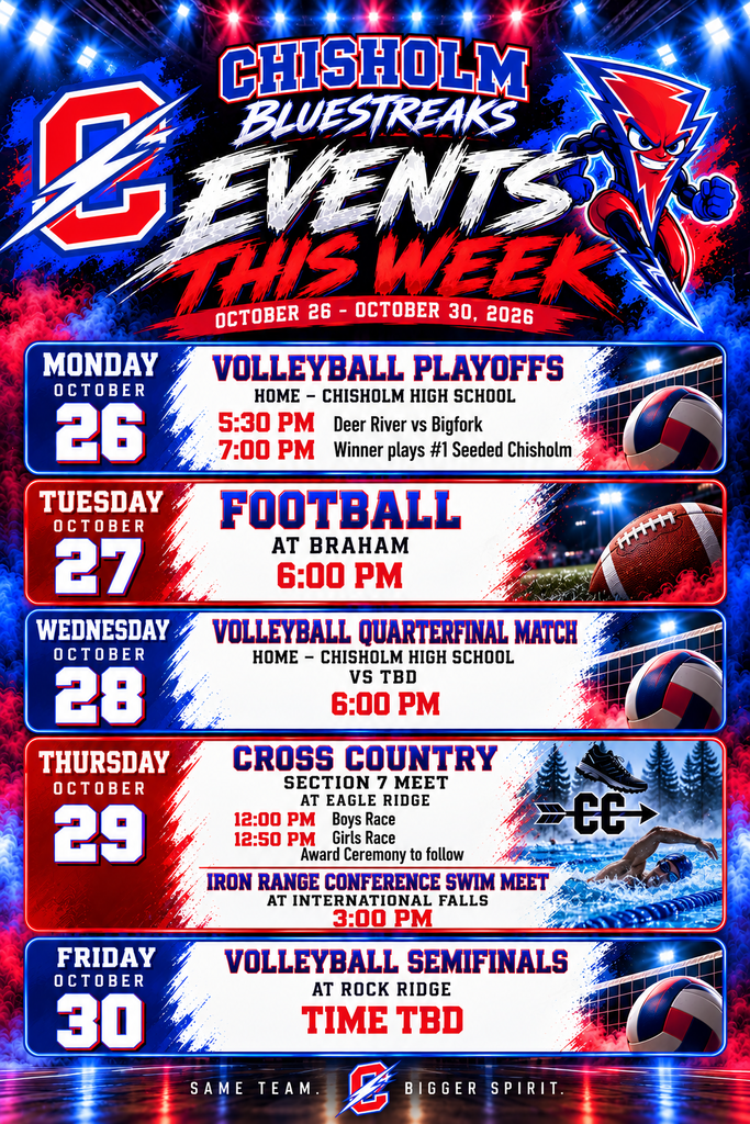 weekly schedule