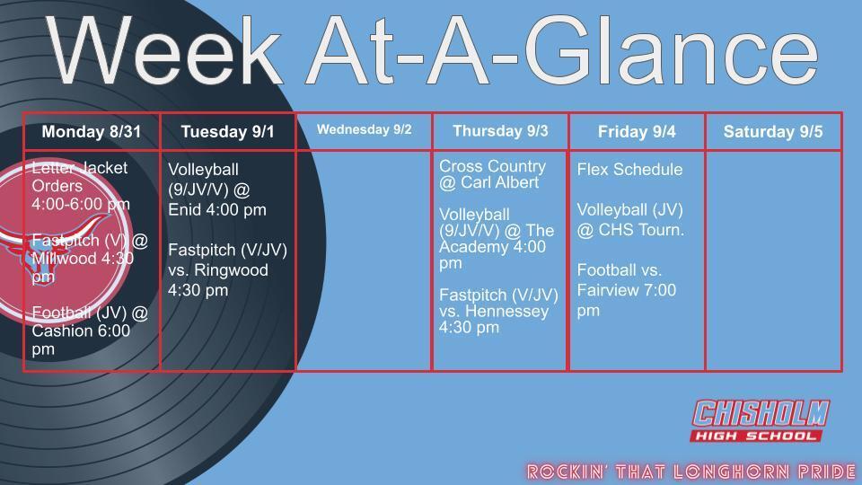 Week At-A-Glance