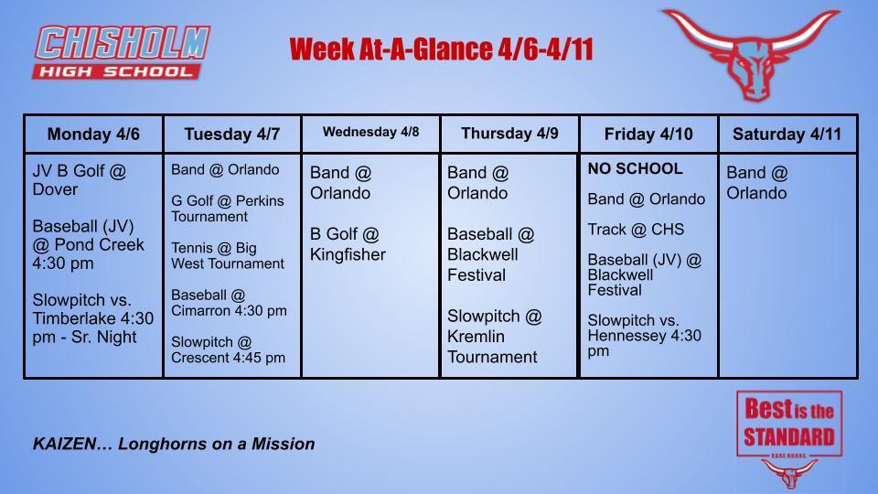 Week At-A-Glance
