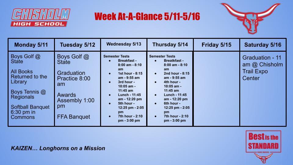 Week At-A-Glance