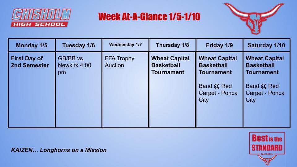 Week At-A-Glance