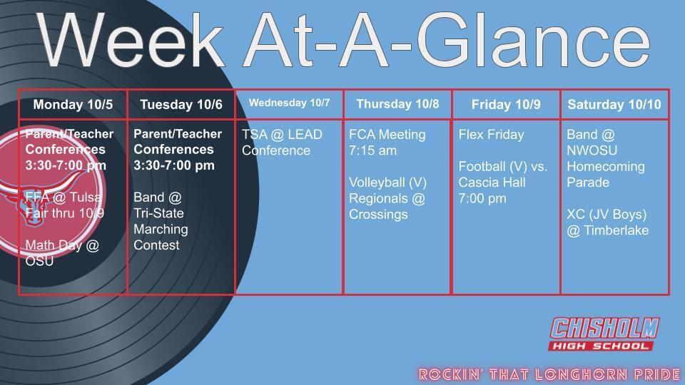 Week At-A-Glance