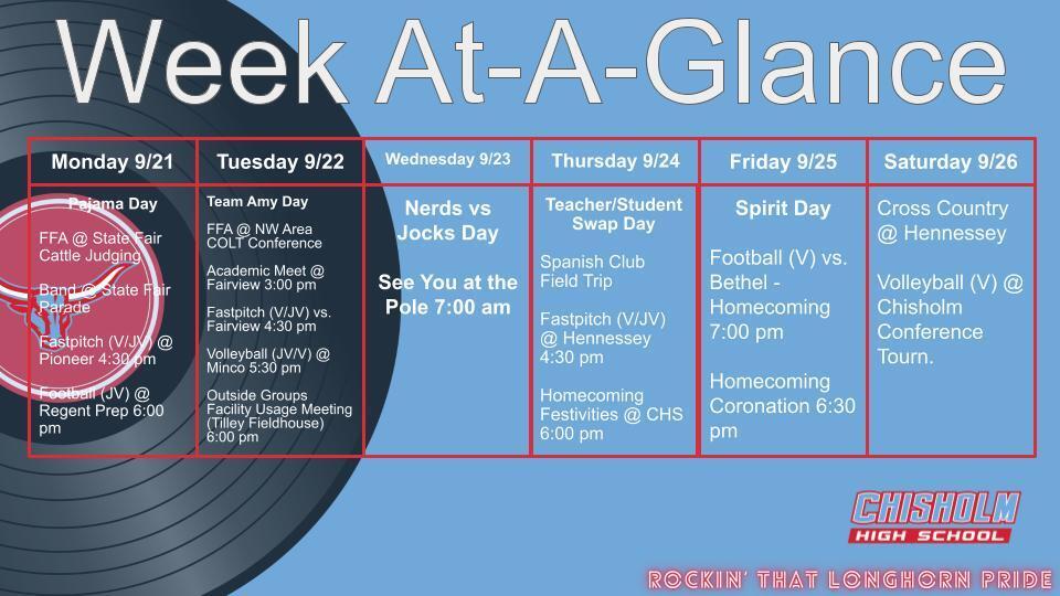 Week At-A-Glance