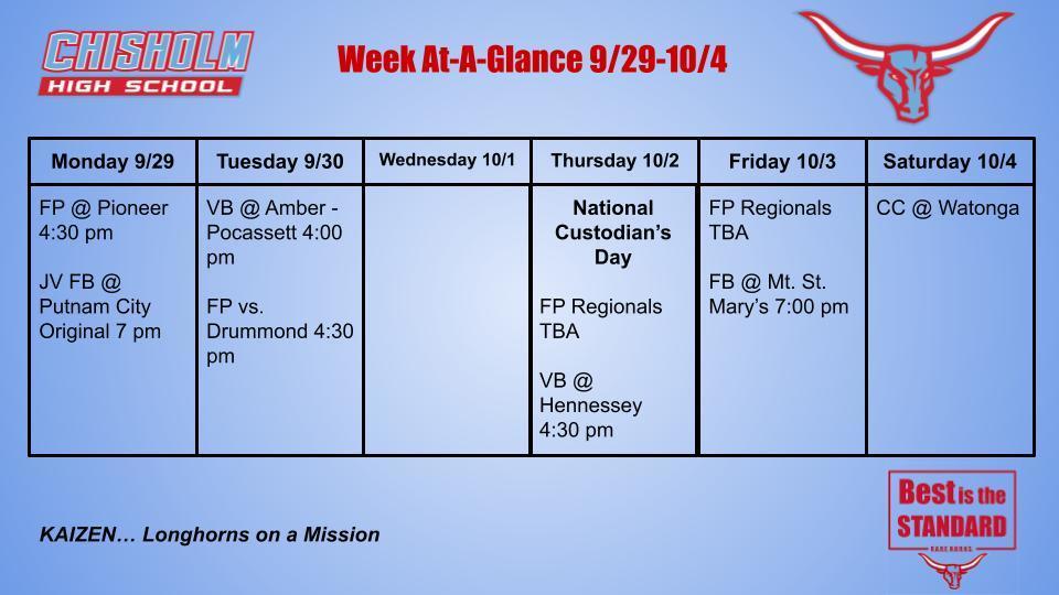 Week At-A-Glance