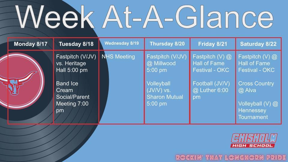 Week At-A-Glance