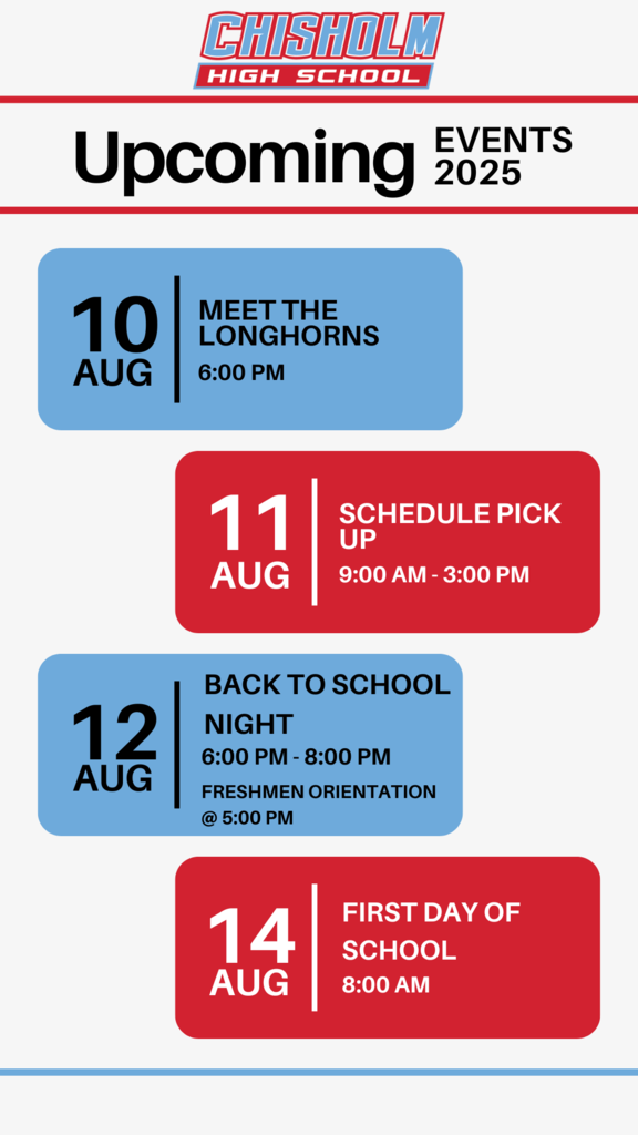 Back to School Calendar
