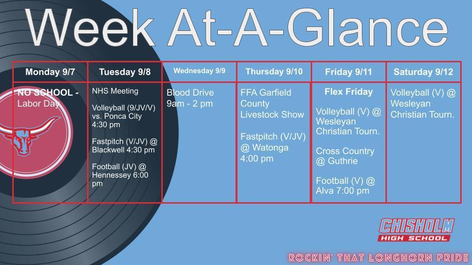 Week At-A-Glance