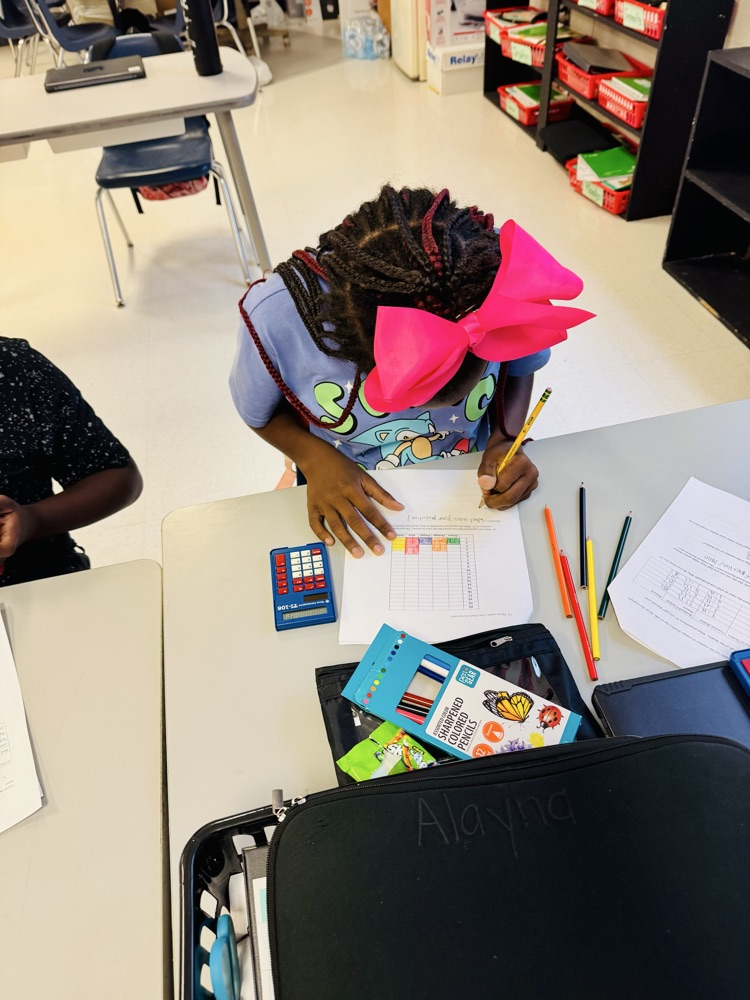 Students learning about ratios and proportions