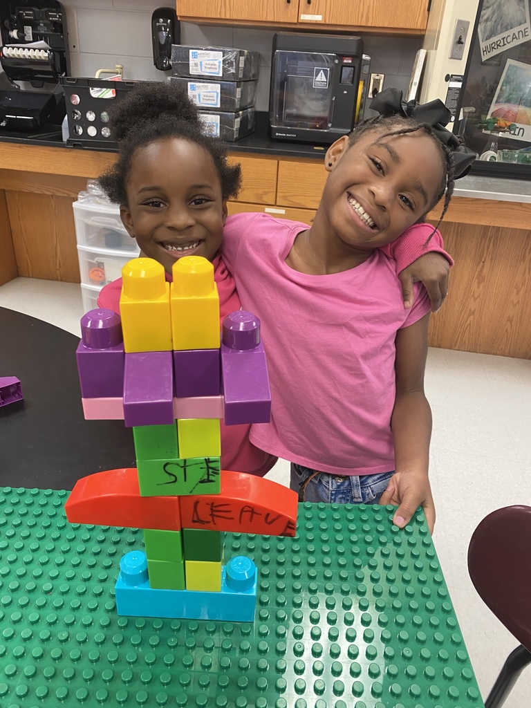 1st Grade students plant seeds and make LEGO model plants