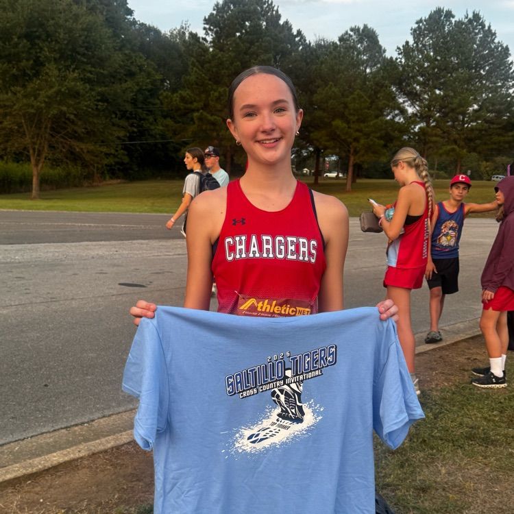 Lyza Neal wins another top finisher t-shirt!