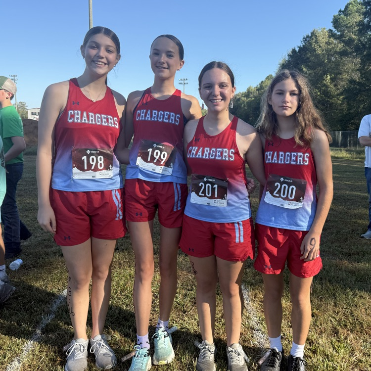 JH girls before their race