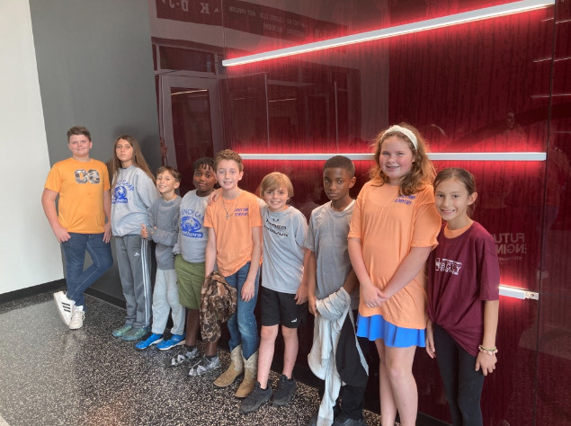 FCE students at MSU's Education Day basketball game!