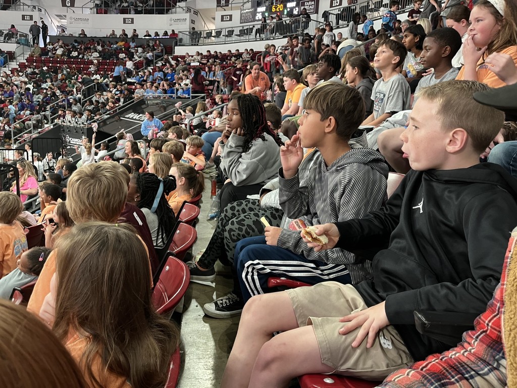 FCE students at MSU's Education Day basketball game!