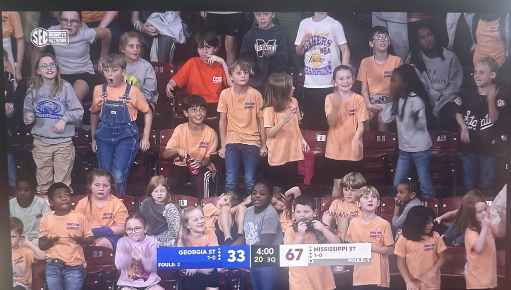 FCE students at MSU's Education Day basketball game!