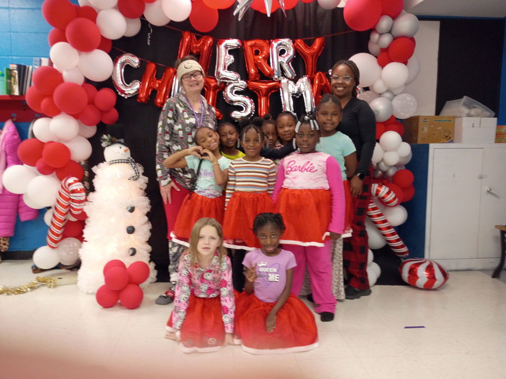 1st Grade Christmas Picture just students in WES 1st Grade