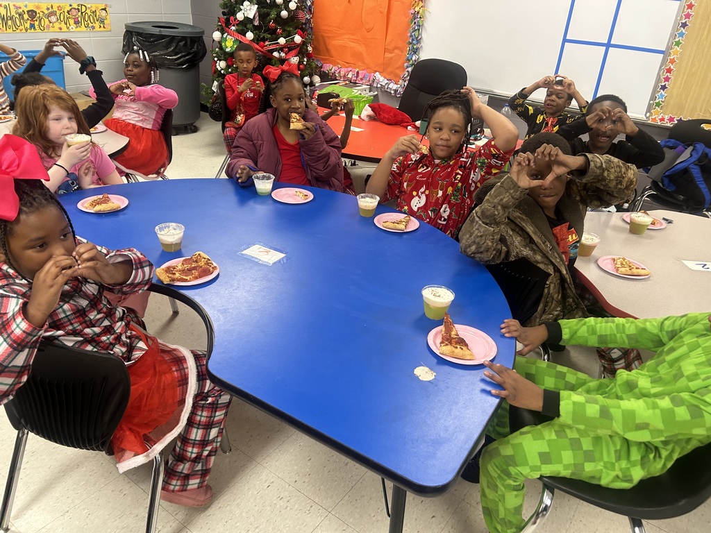 1st Grade Christmas Picture just students in WES 1st and 2nd Grade Homeroom Christmas Party