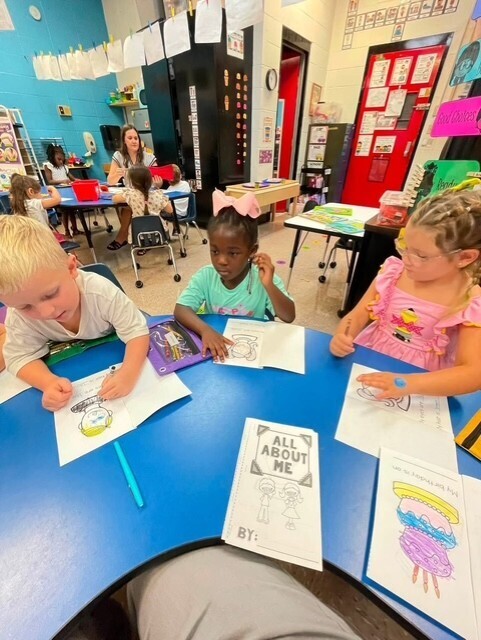 "All about Me" in PreK at AES!