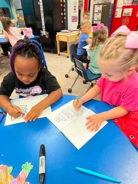 "All about Me" in PreK at AES!