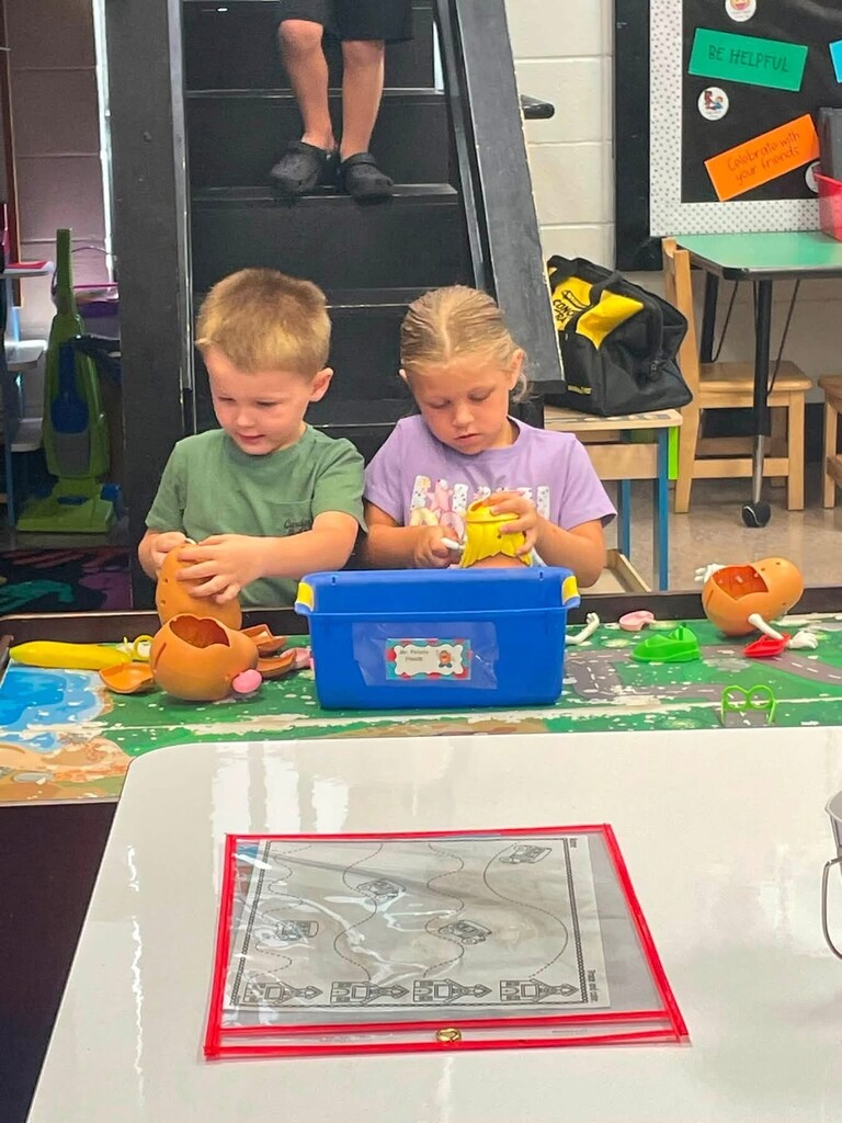 "All about Me" in PreK at AES!