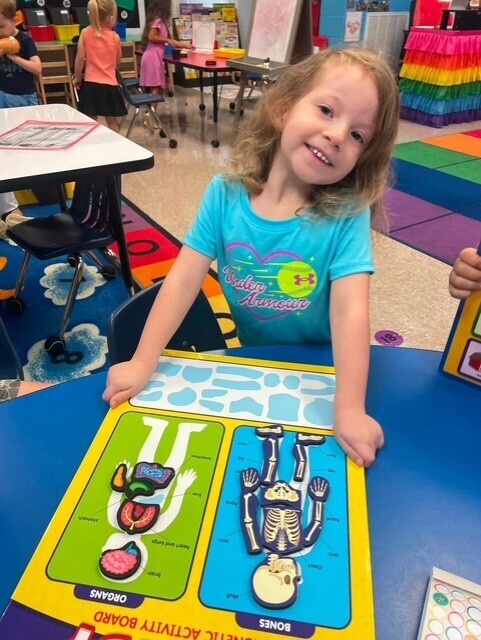 "All about Me" in PreK at AES!