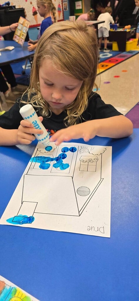 "All about Me" in PreK at AES!