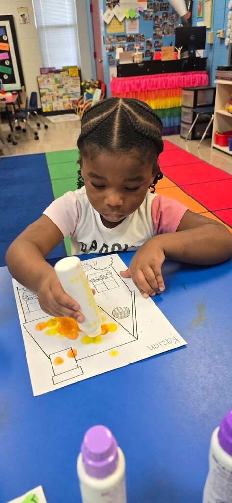 "All about Me" in Prek at AES!
