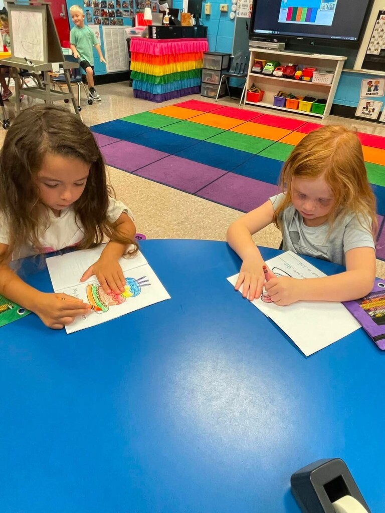 "All about Me" in PreK at AES!
