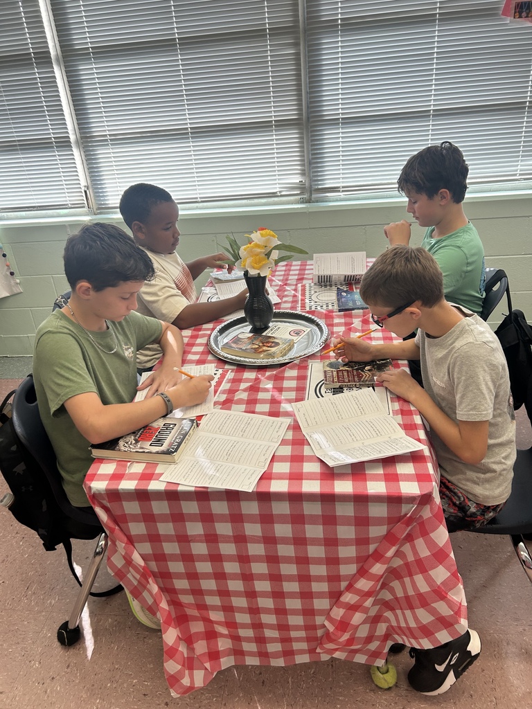 6th Grade Book Tasting