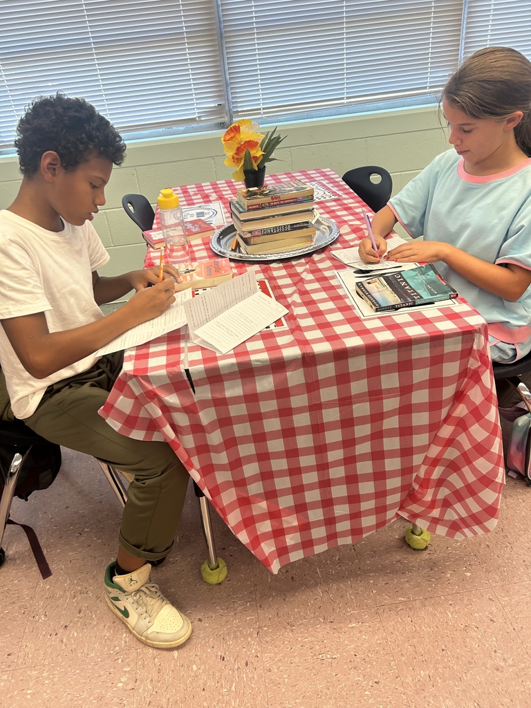 6th Grade Book Tasting