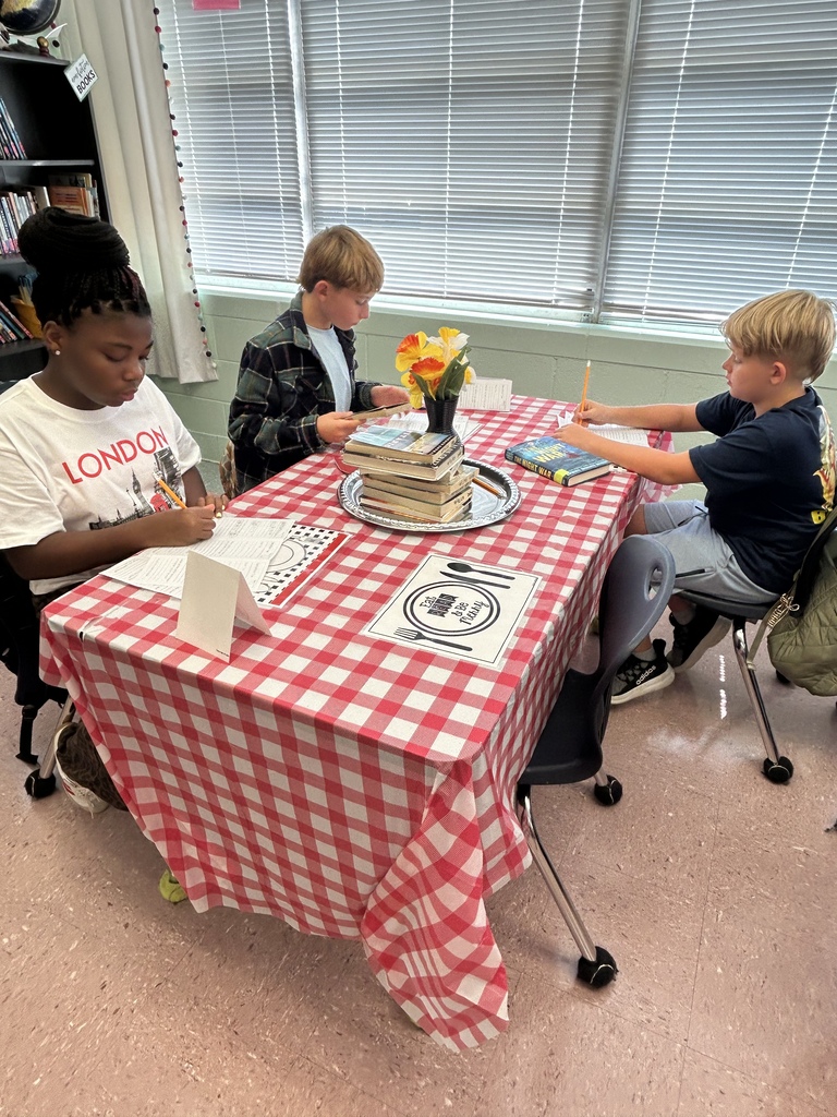 6th Grade Book Tasting