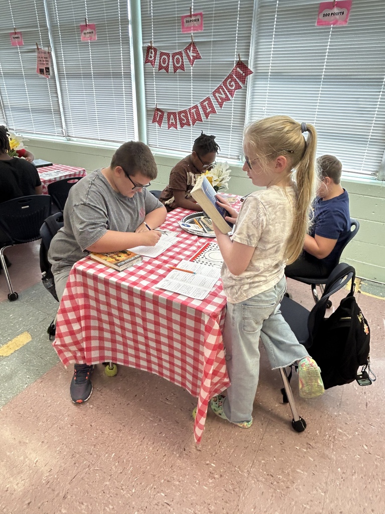 6th Grade Book Tasting