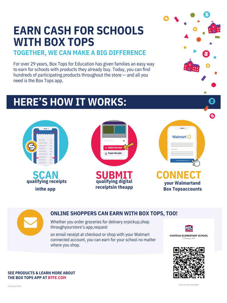 Box tops flyer