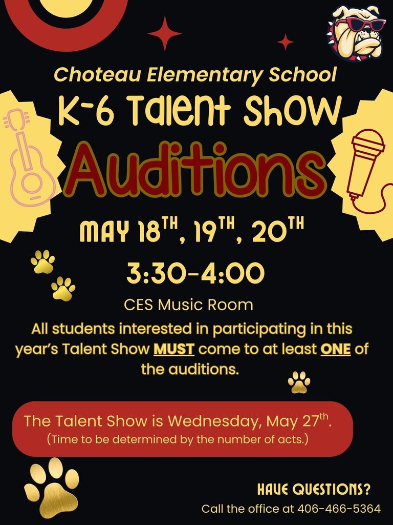 CES Talent Show Auditions