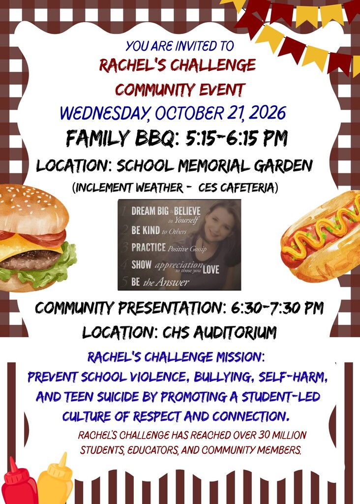 Rachel's Challenge Community Event