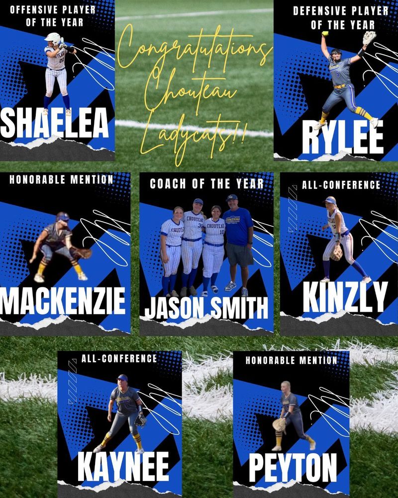 Collage of awarded players