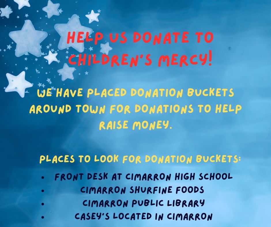 Help us donate to Children's Mercy!