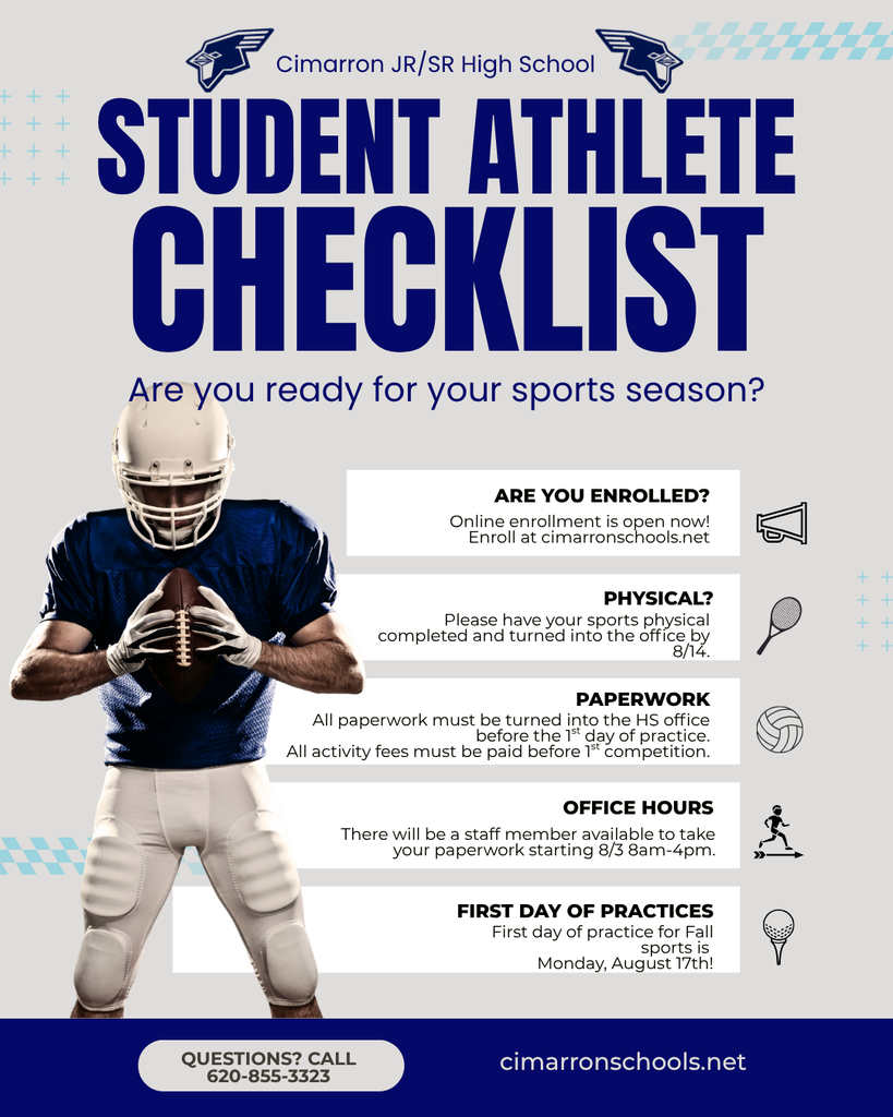 Student Athlete Checklist