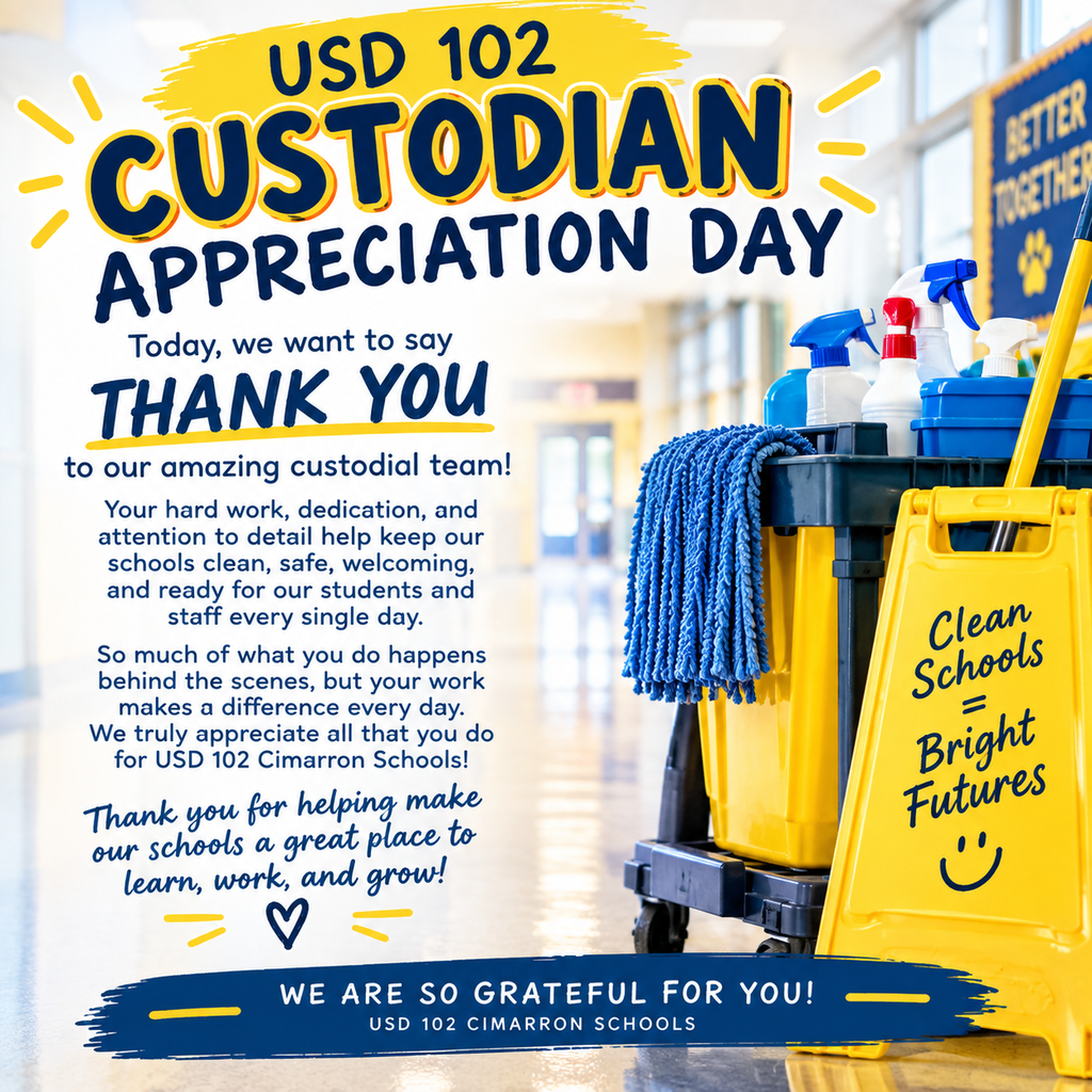 Today we celebrate our amazing Custodians!