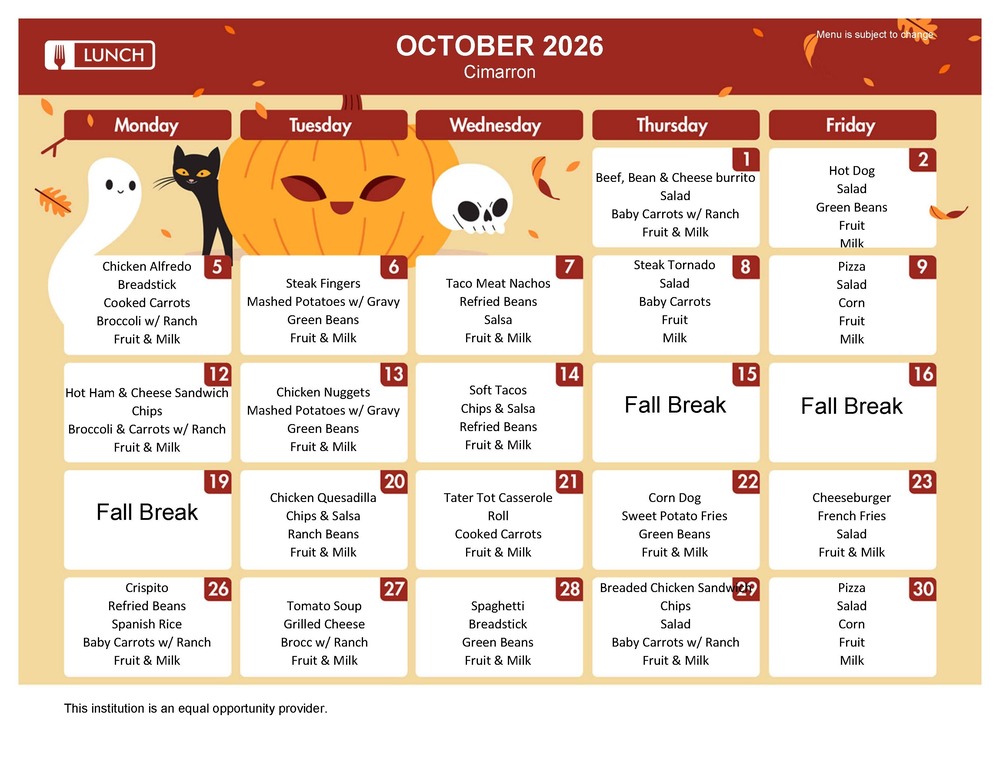 Oct. Lunch