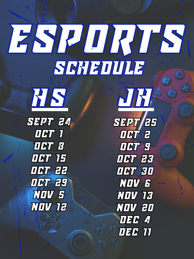esports schedule