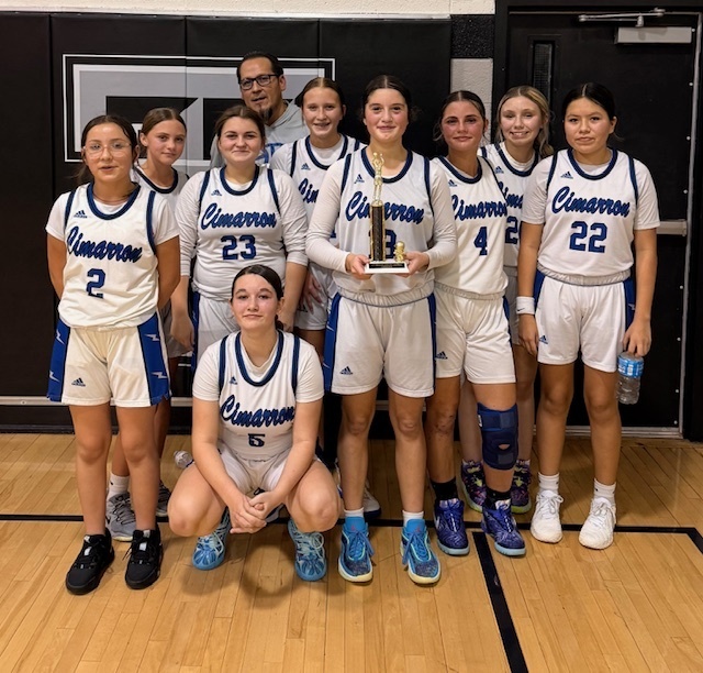 Congrats to our Cimarron JH Girls- CONSOLATION WINNERS at Timberlake Tournament