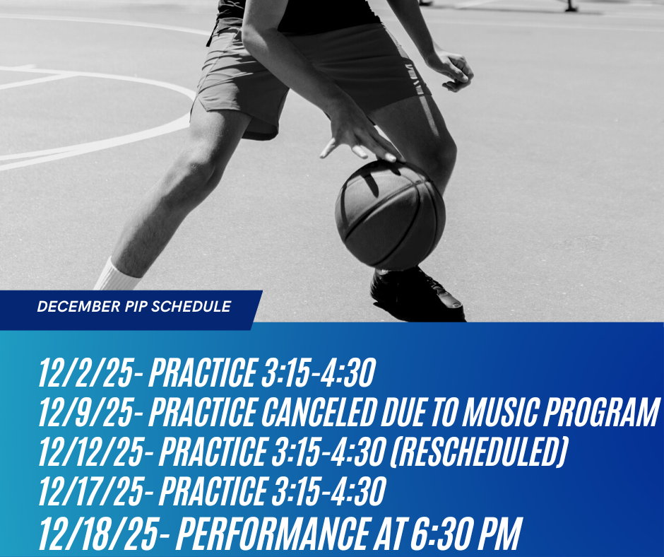 DECEMBER PIP SCHEDULE