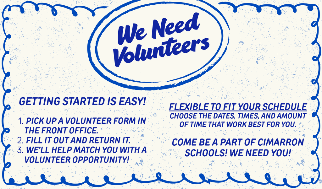 Volunteers Needed