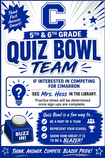 5/6 Quiz Bowl