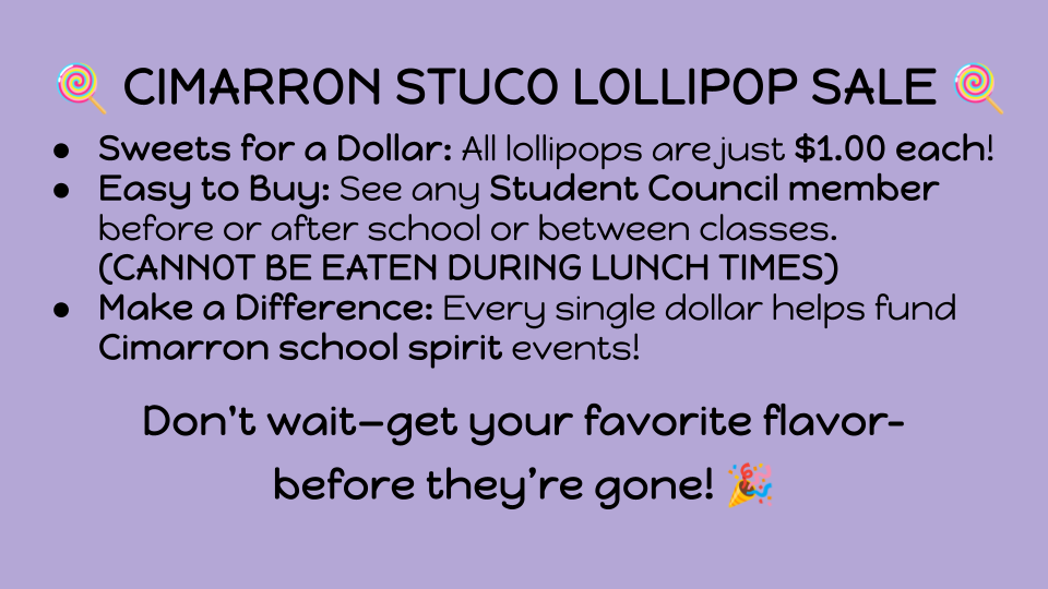 Lollipops